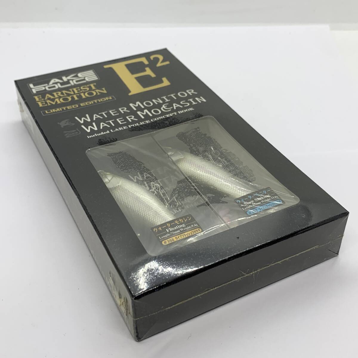 I-103512 ジャッカル JACKALL LAKE POLICE E2 ウォーターモカシン&ウォーターモニター 拍卖