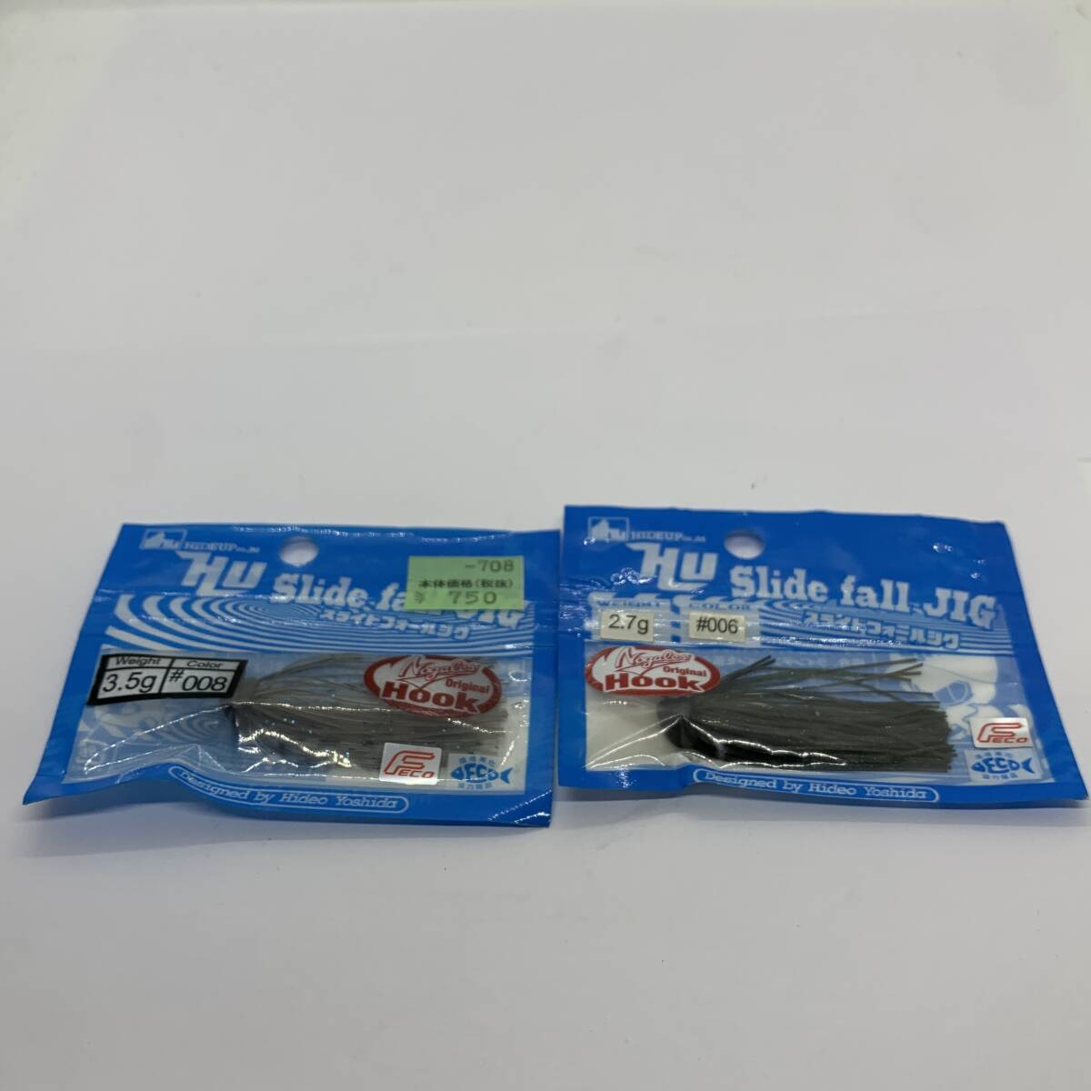 I-103662 ハイドアップ HIDEUP スライフォールジグ 2.7g 3.5g 2個セット拍卖