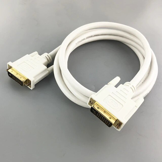 dvi ケーブル(PC ノート パソコン モニター dvi ケーブル(オス-オス)拍卖