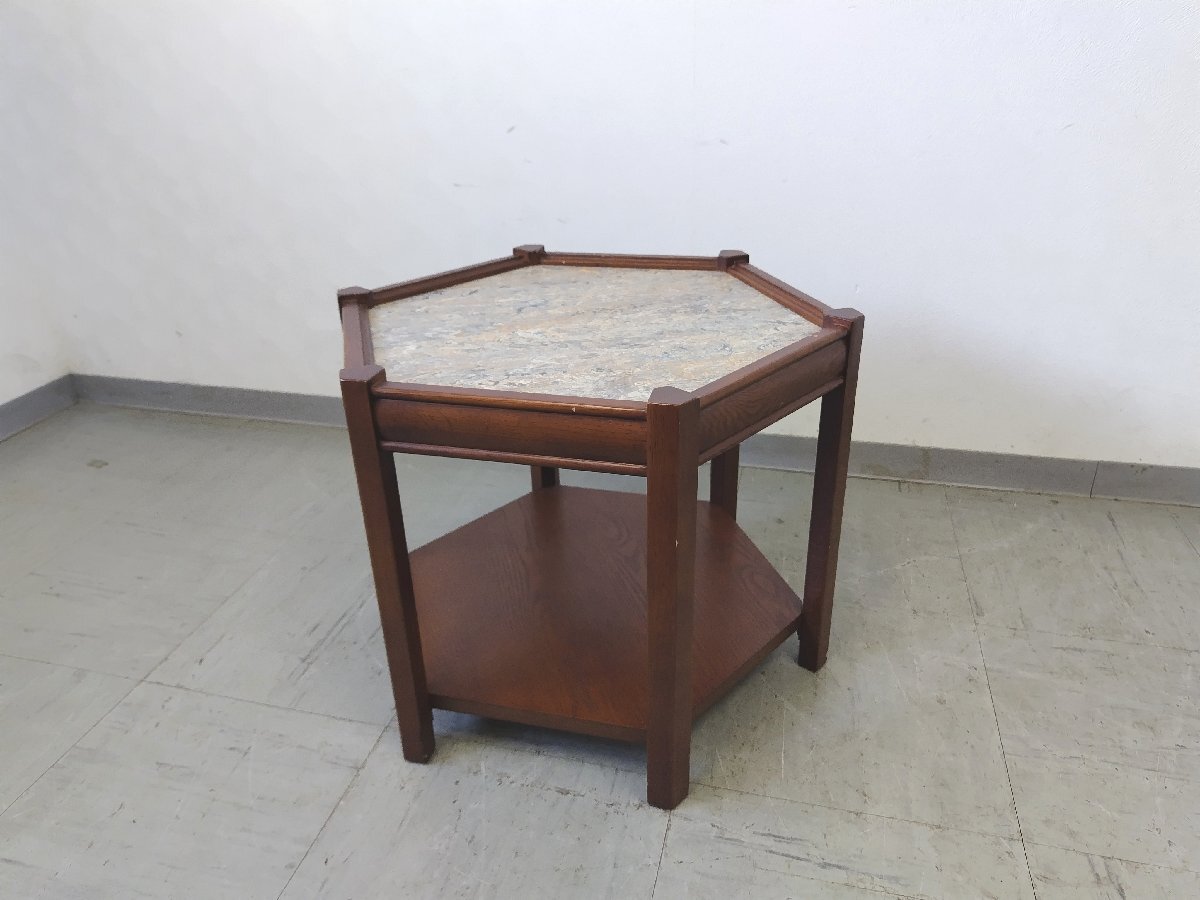 ACME Furniture アクメファニチャー ROOKS HEXAGON TABLE ブルックス ヘキサゴンテーブル 3.3万 リノリウム コーヒーテーブル拍卖