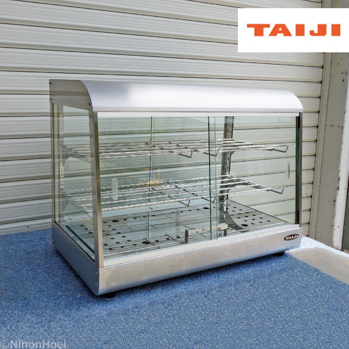 送料無料 ◆ タイジ スタイリッシュウォーマー OS-600N 2017年製 ◆ 温蔵庫 ホットショーケース ステンレス 保温拍卖