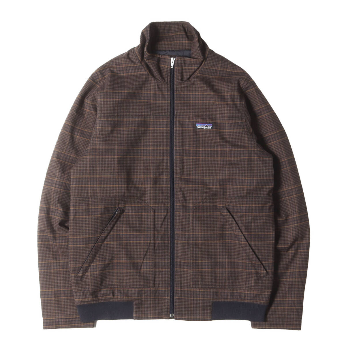 Patagonia パタゴニア ジャケット ブラウン ブラック(HRA) サイズ:S | 裏地キルティング グレンチェック クリーガン ジャケット拍卖