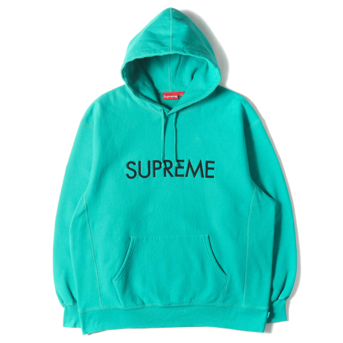 Supreme シュプリーム パーカー グリーン XXL | 22AW キャピタルレター ブランドロゴ スウェット パーカー (Capital Hooded Sweatshirt)拍卖