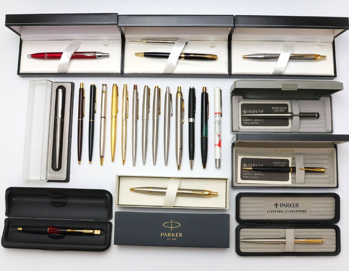パーカー PARKER 筆記具おまとめ ボールペン,シャープペンシル ※筆記未確認 ◆おたからや【J-PE03040】拍卖