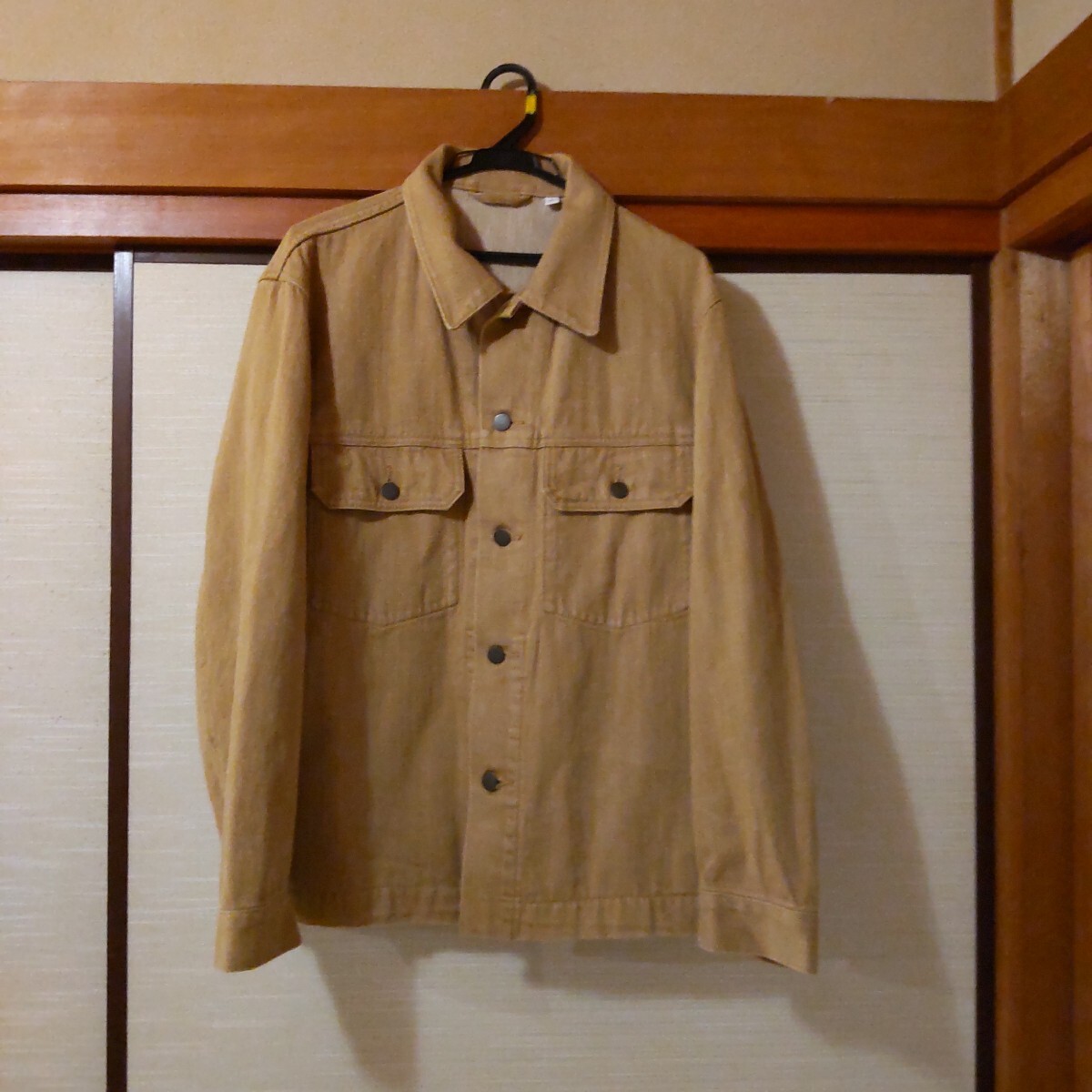 ジャケット ユニクロ UNIQLO 綿100% メンズ Lサイズ拍卖