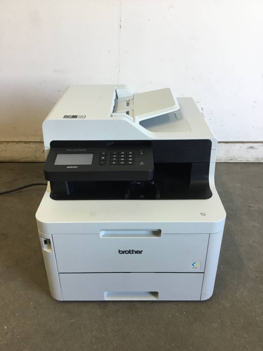 △ q 岐阜発/ brother/ ブラザー/ JUSTIO/ MFC-L3770CDW/ カラーレーザー複合機/ コピー確認/ 現状品/ R7.10/30 △拍卖