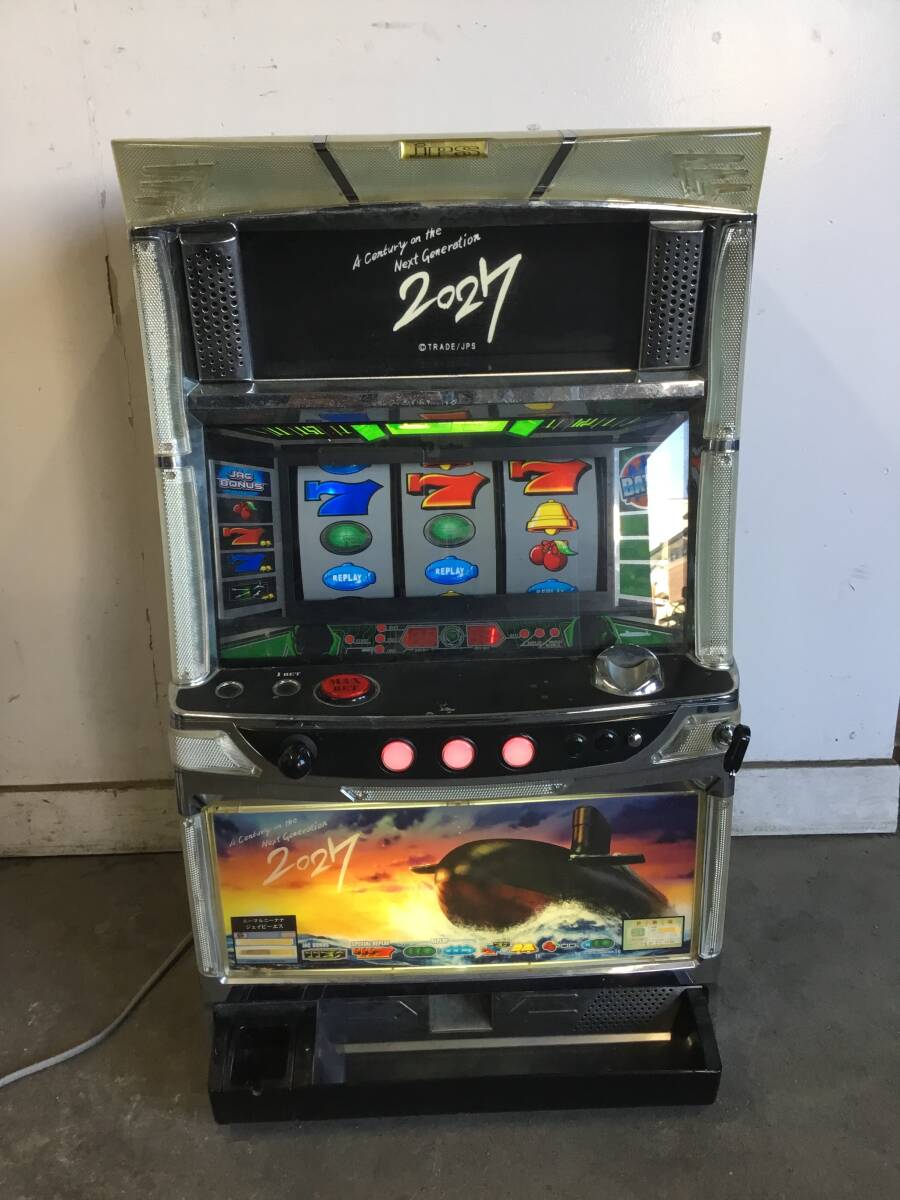 △ q 岐阜発/ パチスロ実機/ JPS/ 2027/ ニーゼロニーナナ/ ドアキー/ 設定キーあり/ 不要機/ ホッパーなし/ジャンク/現状品/ R7.10/30 △拍卖