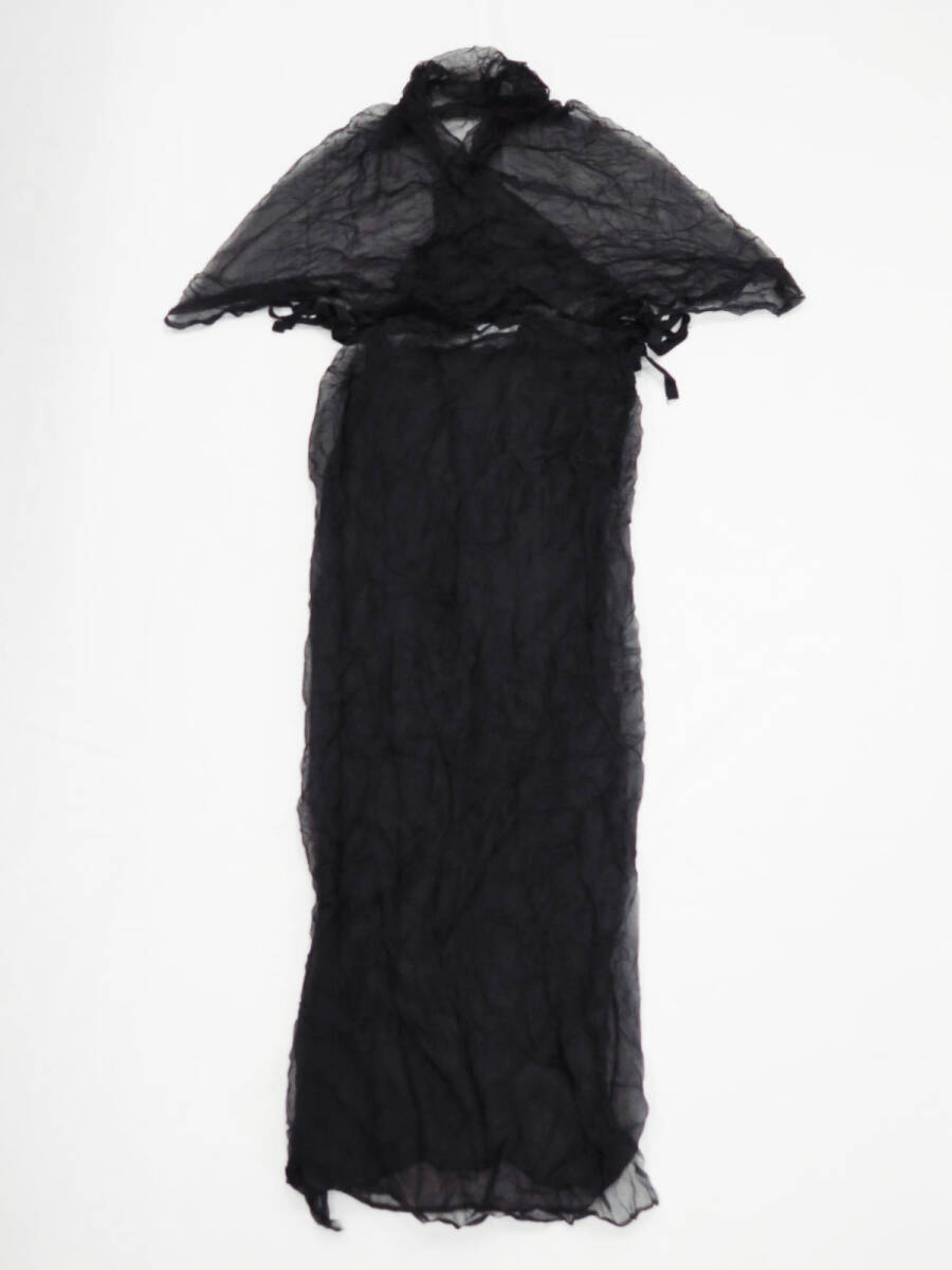 1999 MAISON MARTIN MARGIELA 0 ARTISANAL SHEER SILK WRAP DRESS FW99 99AW マルタンマルジェラ アーティザナル シルク ラップ ドレス 拍卖