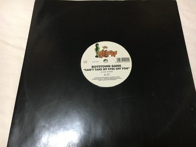 BOYSTOWN GANG CAN'T TAKE MY EYES OF〜 12inch ボーイズタウン ギャング拍卖