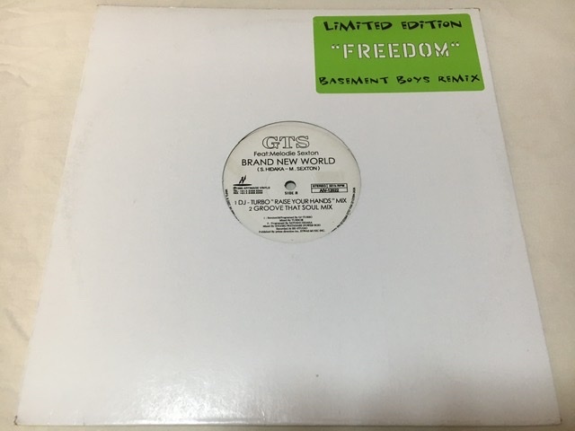 GTS feat MELODIE SEXTON BRAND NEW WORLD 12inch メロディーセクストン拍卖
