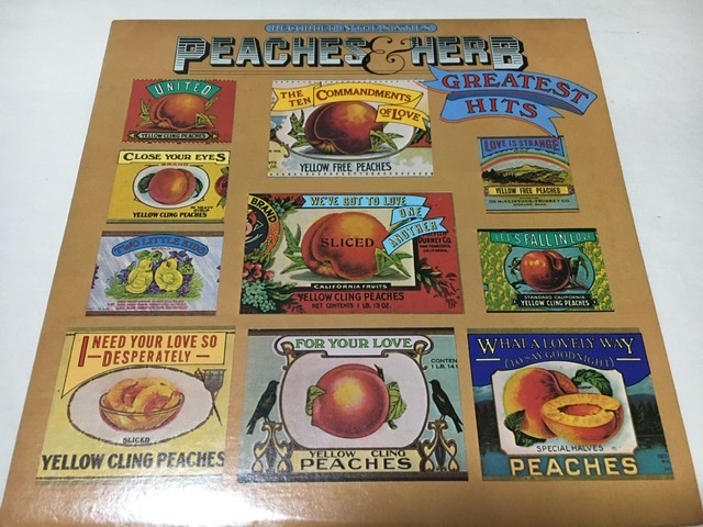 PEACHES & HERB GREATEST HITS LP ピーチズ & ハーブ拍卖
