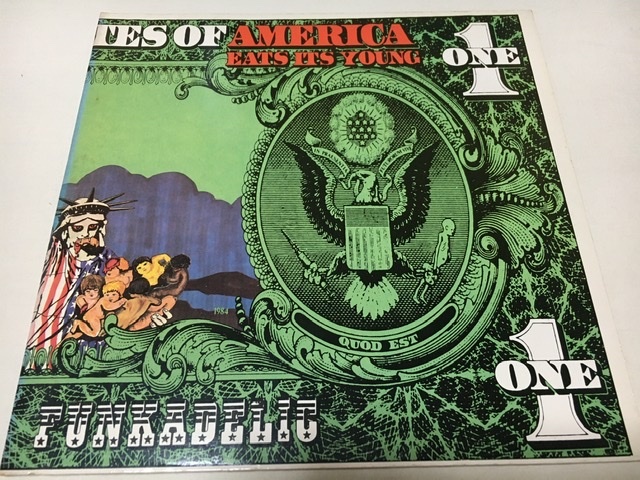 FUNKADELIC AMERICA EATS ITS YOUNG LP 見開き ファンカデリック GEORGE CLINTON 拍卖