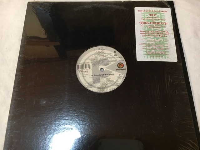THE SOUND OF BLACKNESS JOY / SOUL HOLIDAYS 12inch シュリンク付 サウンド オブ ブラックネス CHRISTMAS クリスマス拍卖