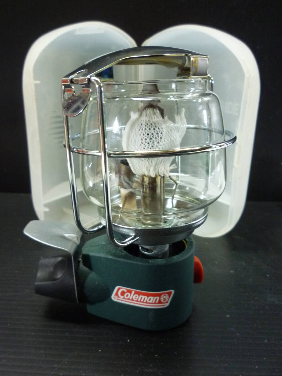 クリアガラス仕様! 1回使用 Coleman コールマン◆コンパクトガスランタン FRONTIER/フロンティア PZ ランタン キャンプ アウトドア用品 拍卖