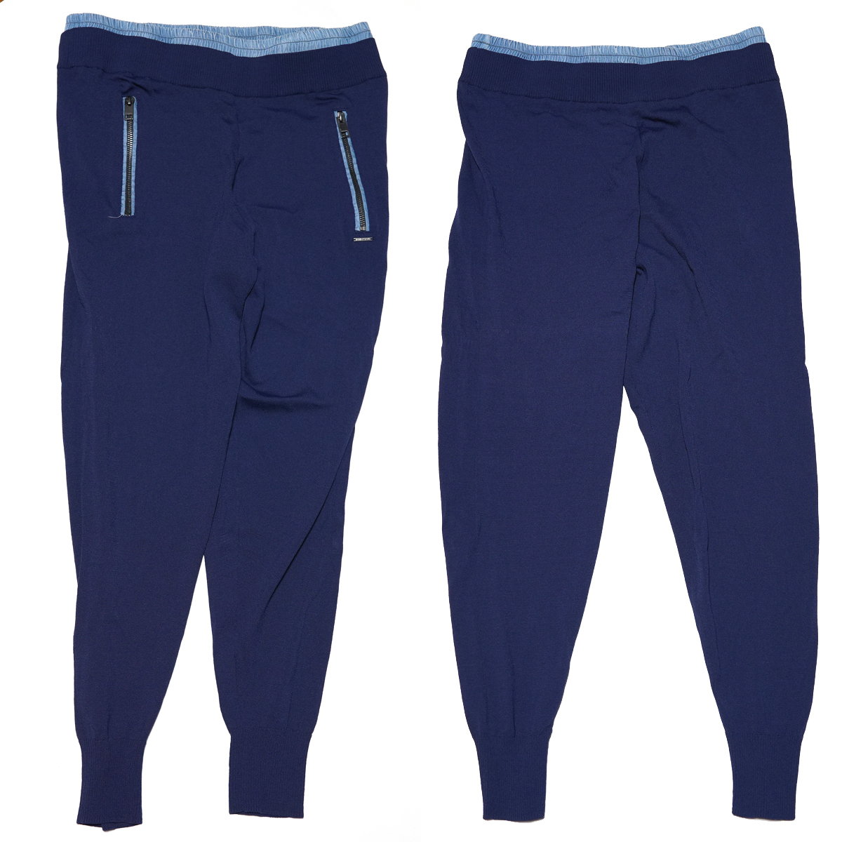 ディーゼル デニム レーヨン パンツ レイヤード ジョガーパンツ S ナイロン DIESEL ニット拍卖