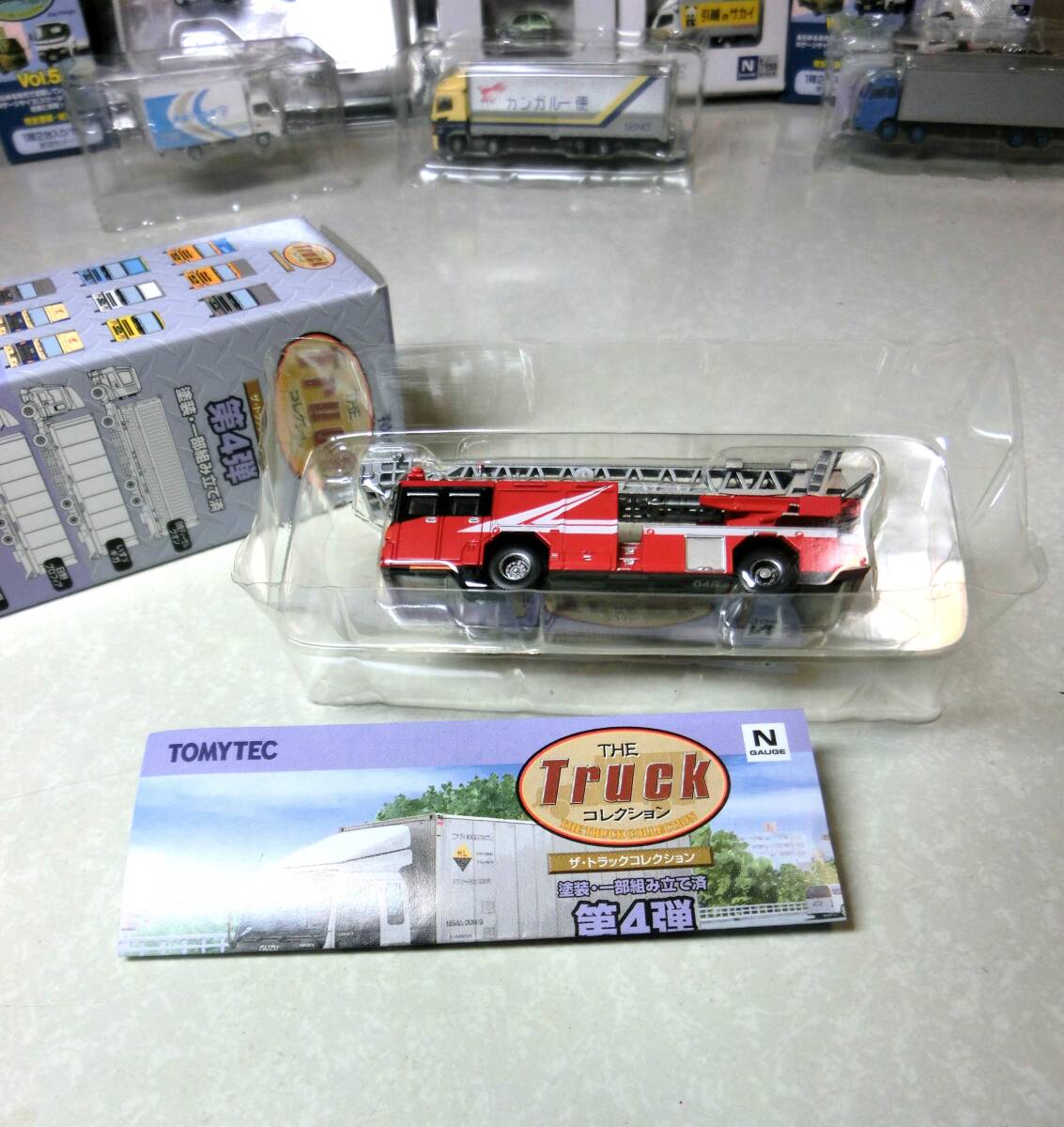 ★★定形外可・未使用・消防車スカイアクションラダー日本機械工業・ザトラックコレクション第4弾・トミーテック・TOMYTEC★★拍卖
