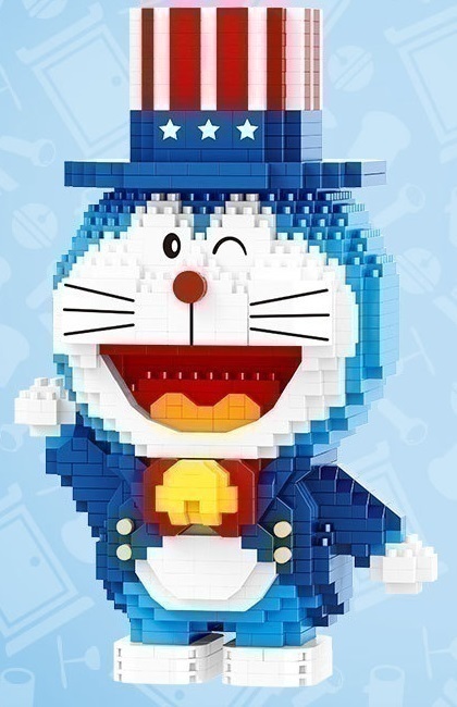 0016-01 現品のみ 世界のご当地 ドラえもん ミニ ブロック C拍卖