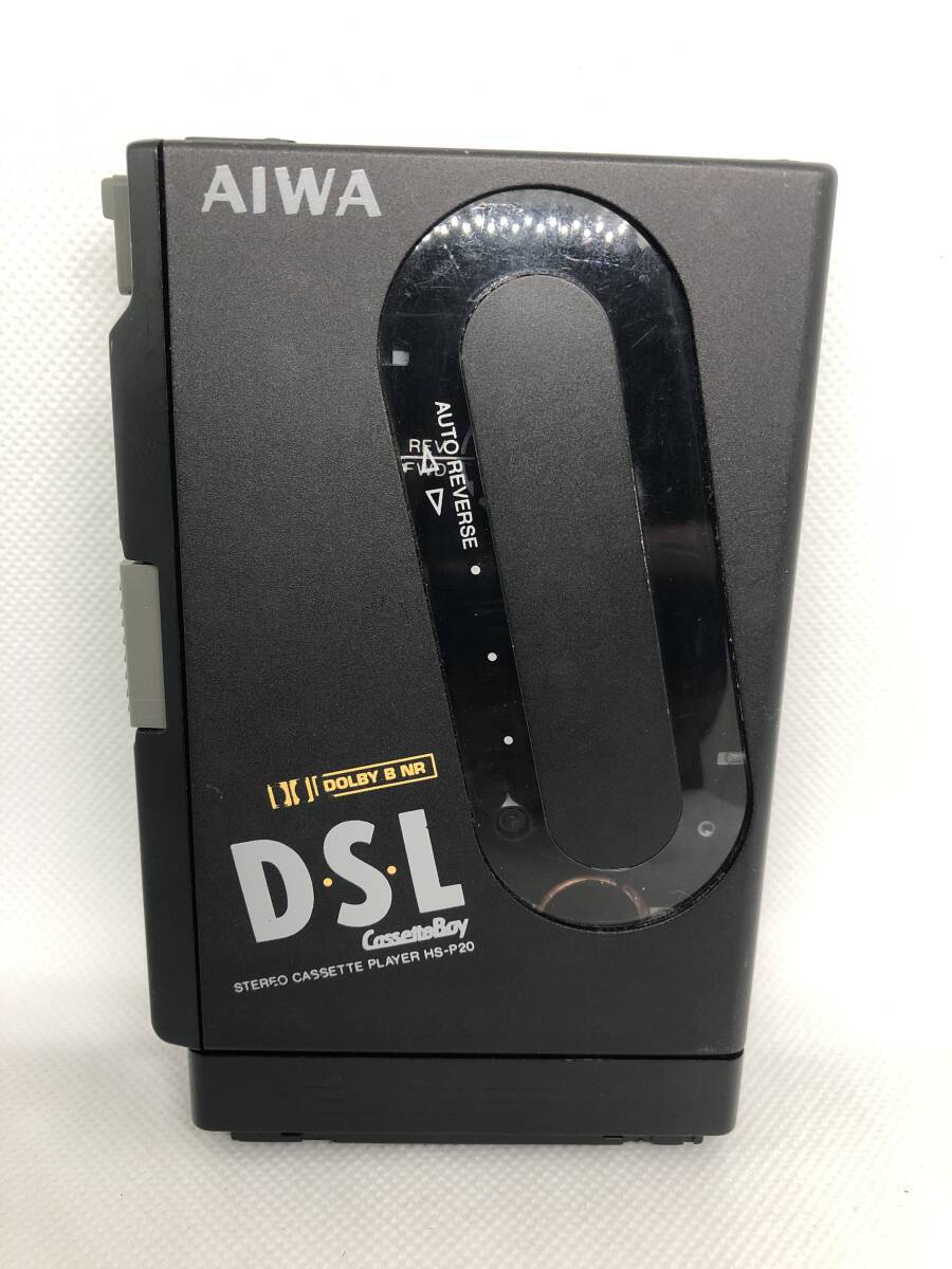 本-01 現品限り AIWA DSL CassetteBoy STEREO CASSETTE PLAYER HS-P20 アイワ カセットボーイ ステレオ カセット プレイヤー拍卖