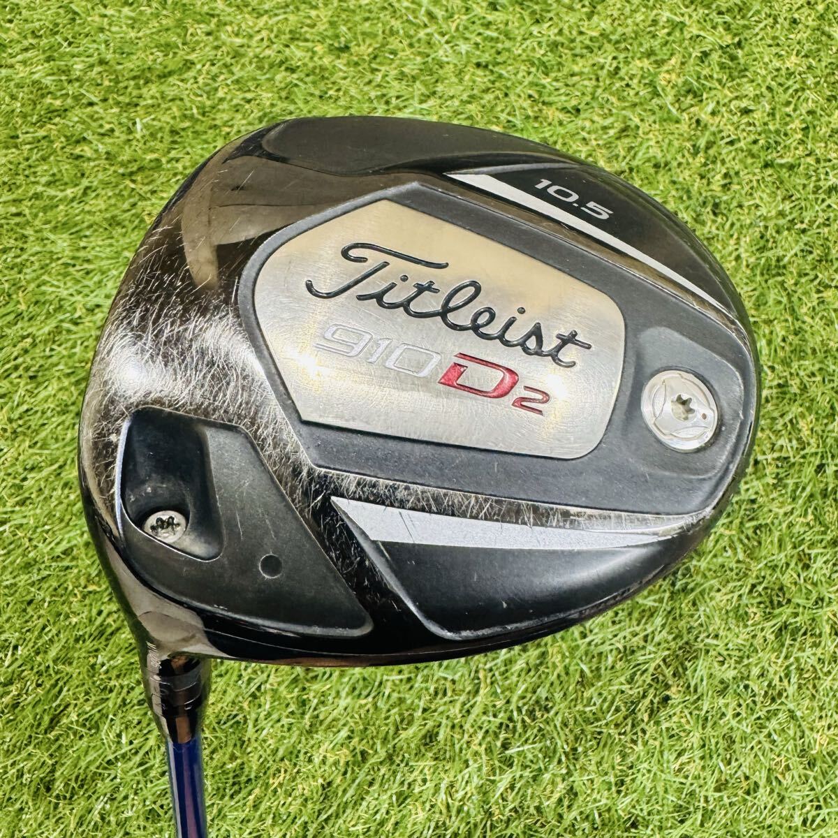 【左利き】タイトリスト 910 D2 ドライバー 10.5° Diamana B60(S)男性用 レフティ TITLEIST拍卖