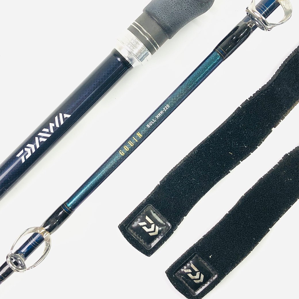 ダイワ 18 ゴウイン ブル HHH-220・V ジョイントロッド 船竿 | DAIWA GOUIN 落とし込み ヒラマサ カンパチ カツオ ブリ 釣り竿 竿 釣具拍卖