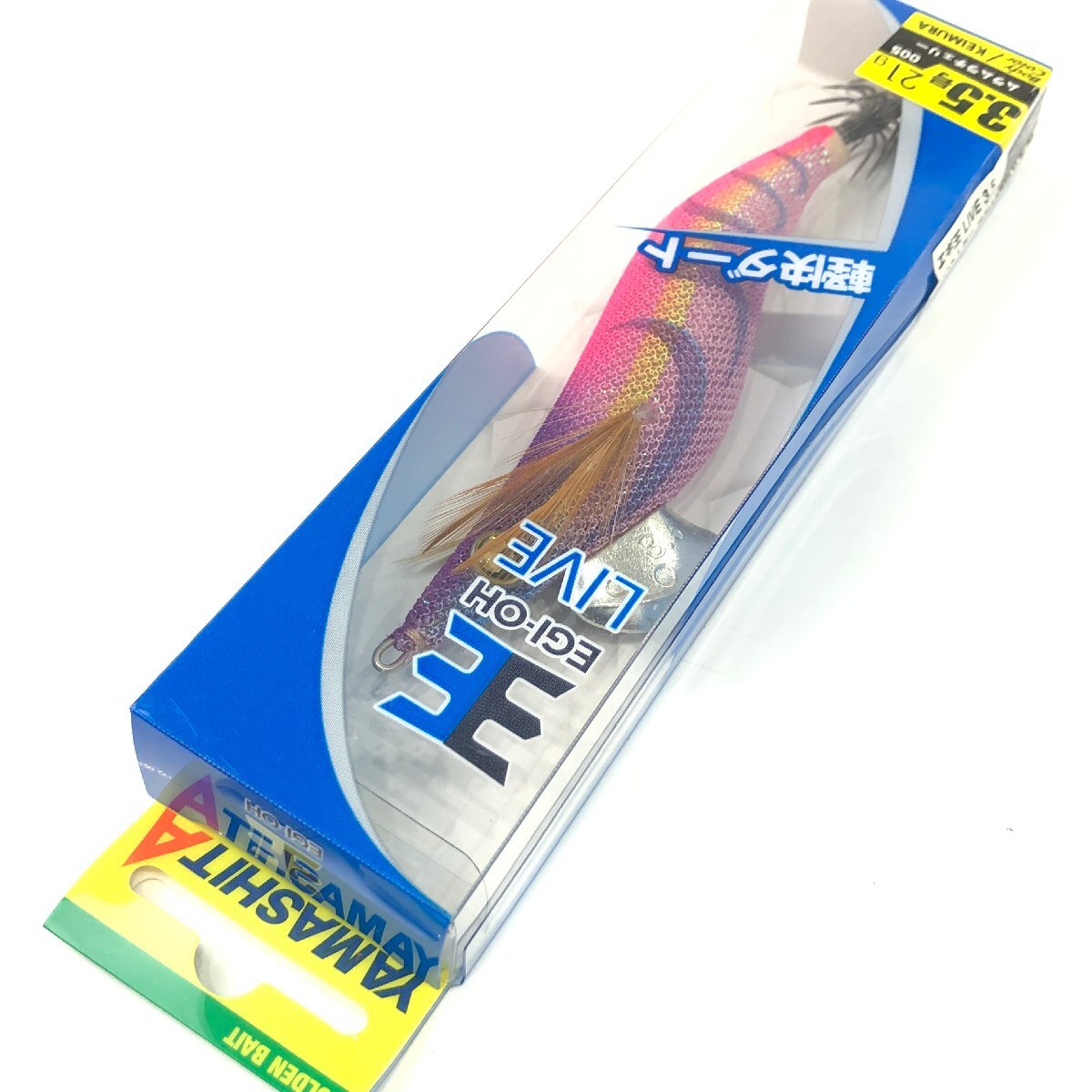 ヤマシタ エギ王ライブ 3.5号 21g # ムラムラチェリー 未使用品 | YAMASHITA EGI-OH SquidJig エギング 餌木 イカ釣り 【H361】拍卖