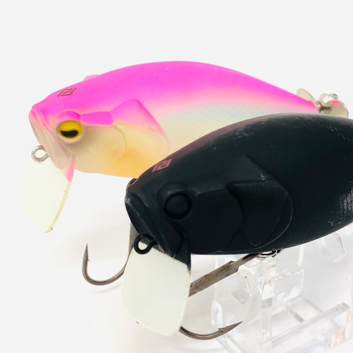 K 【2セット】 レイドジャパン スクラッチ 79.8mm 3/4oz オールブラック ピンクトリック | RAID JAPAN SCRATCH バス釣り 【T08】拍卖