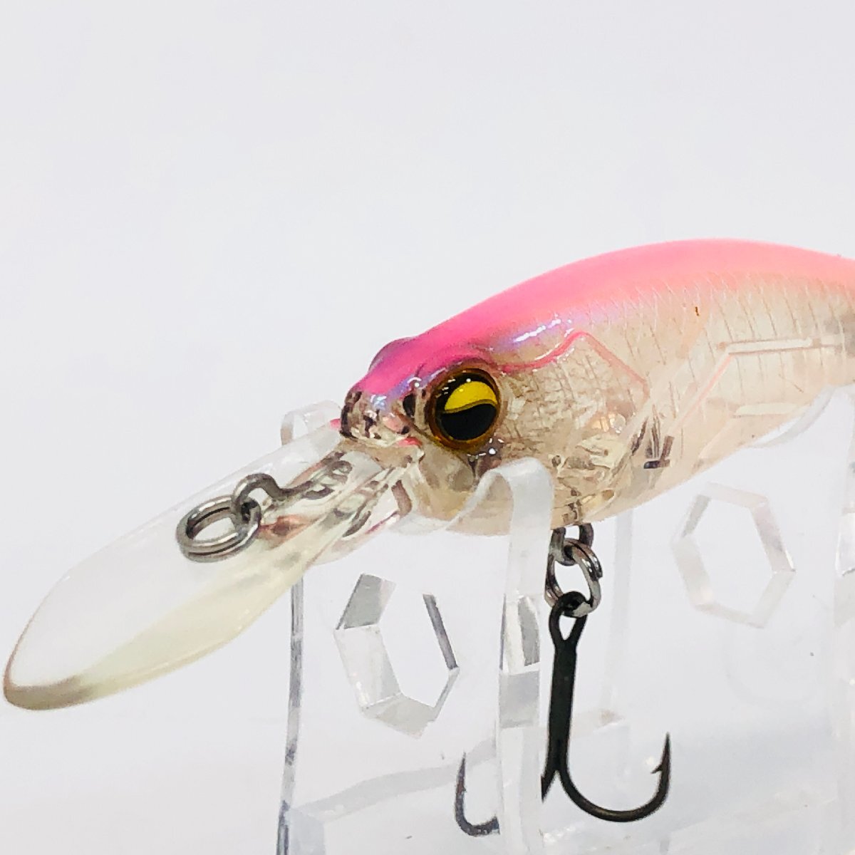 K レイドジャパン レベルシャッド 50.3mm 4.3g スケルトンキャンディ | RAID JAPAN LEVEL SHAD バス釣り ルアー 【T54】拍卖