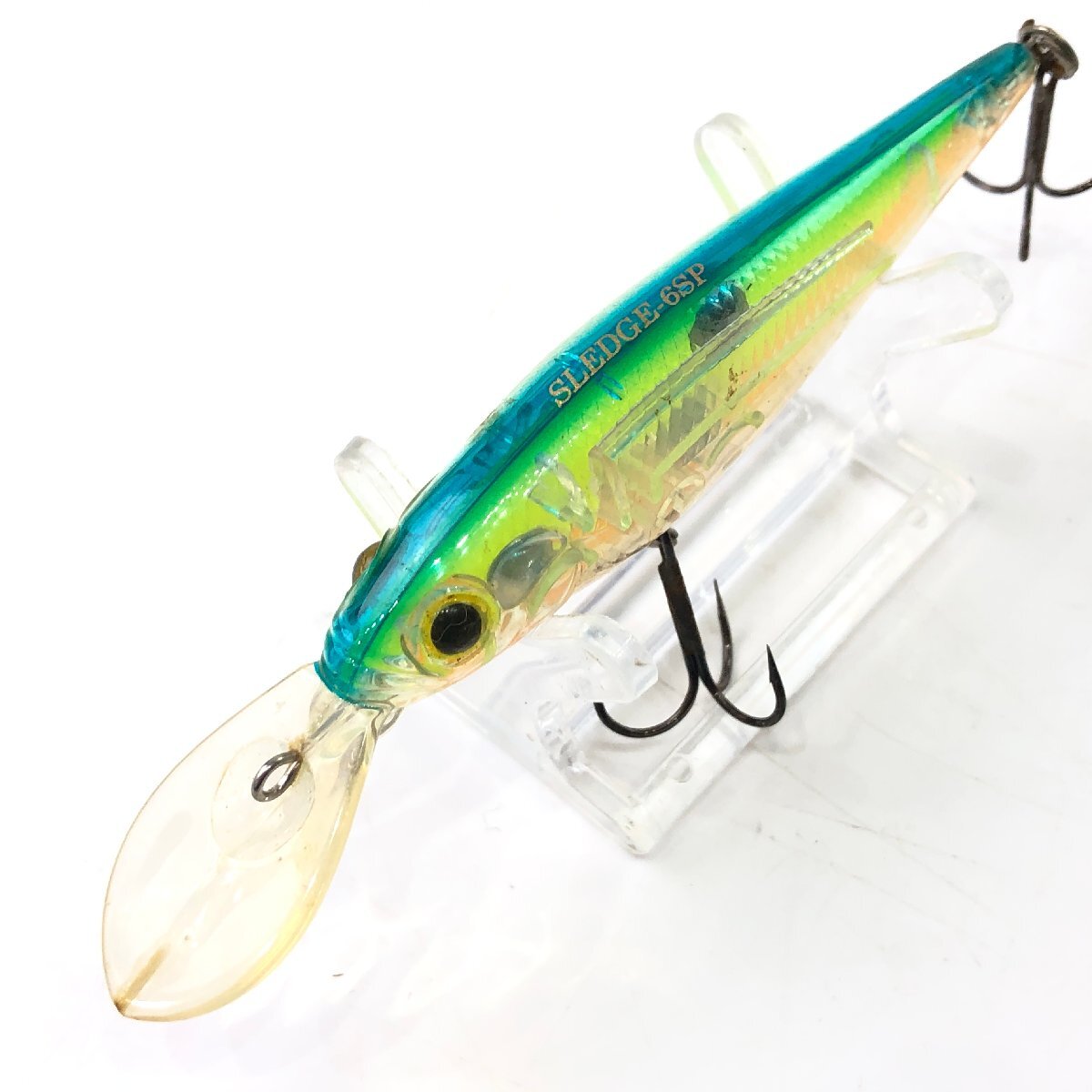 エバーグリーン スレッジ 6SP | Ever Green SLEDGE-6SP 釣具 バス釣り ルアー バスルアー シャッド 淡水【B266】拍卖