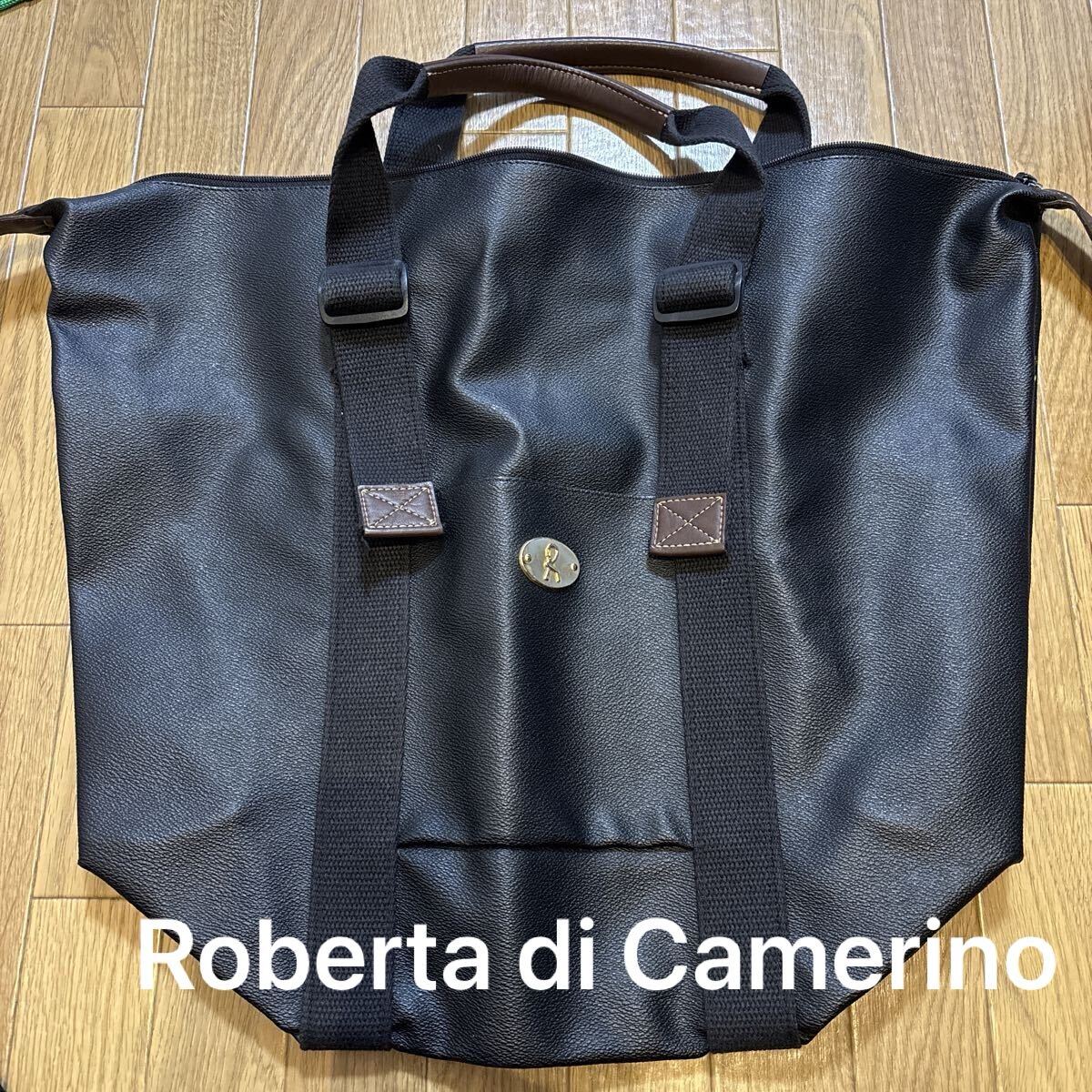 ♪♪⑩Roberta di Camerino ロベルタ ディ カメリーノ☆ボストンバッグ 大きめトートバッグ拍卖