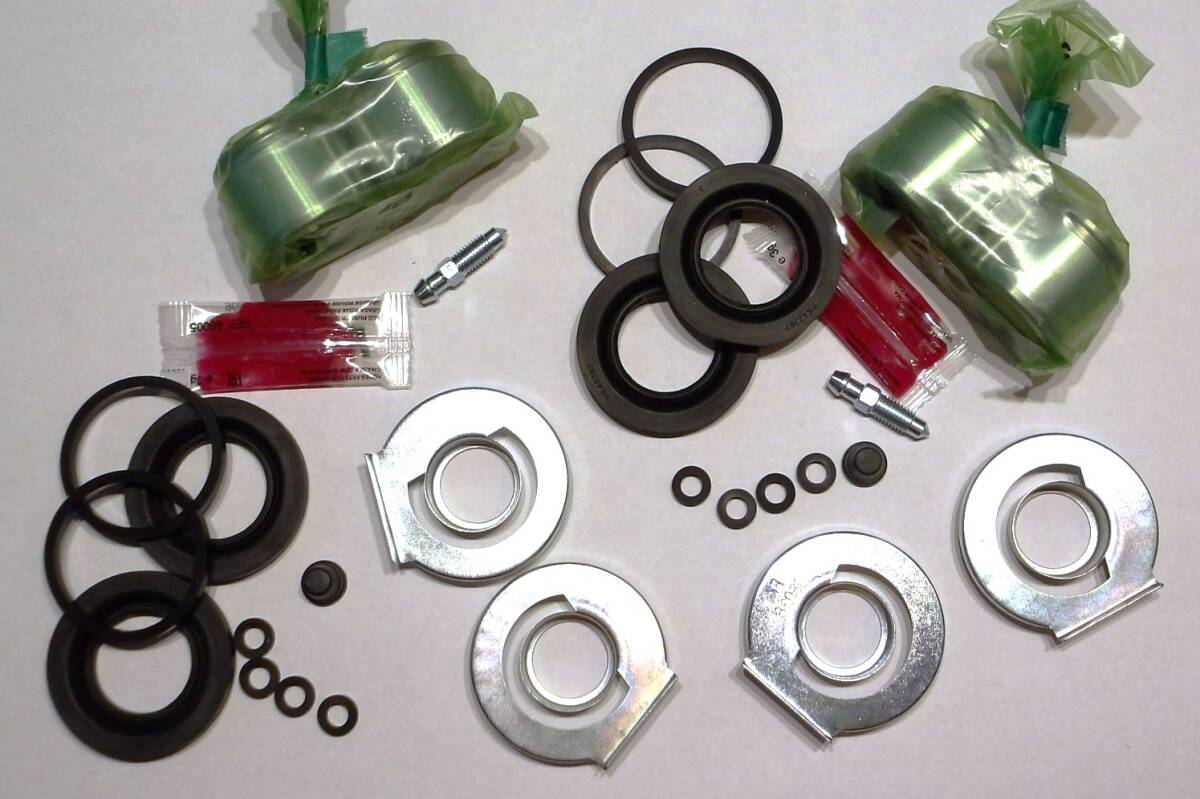 (送料込) メルセデス ベンツ Sクラス C126 ブレーキキャリパー・リア側リペアキット左右 ATE(TEVES) 【新品】拍卖