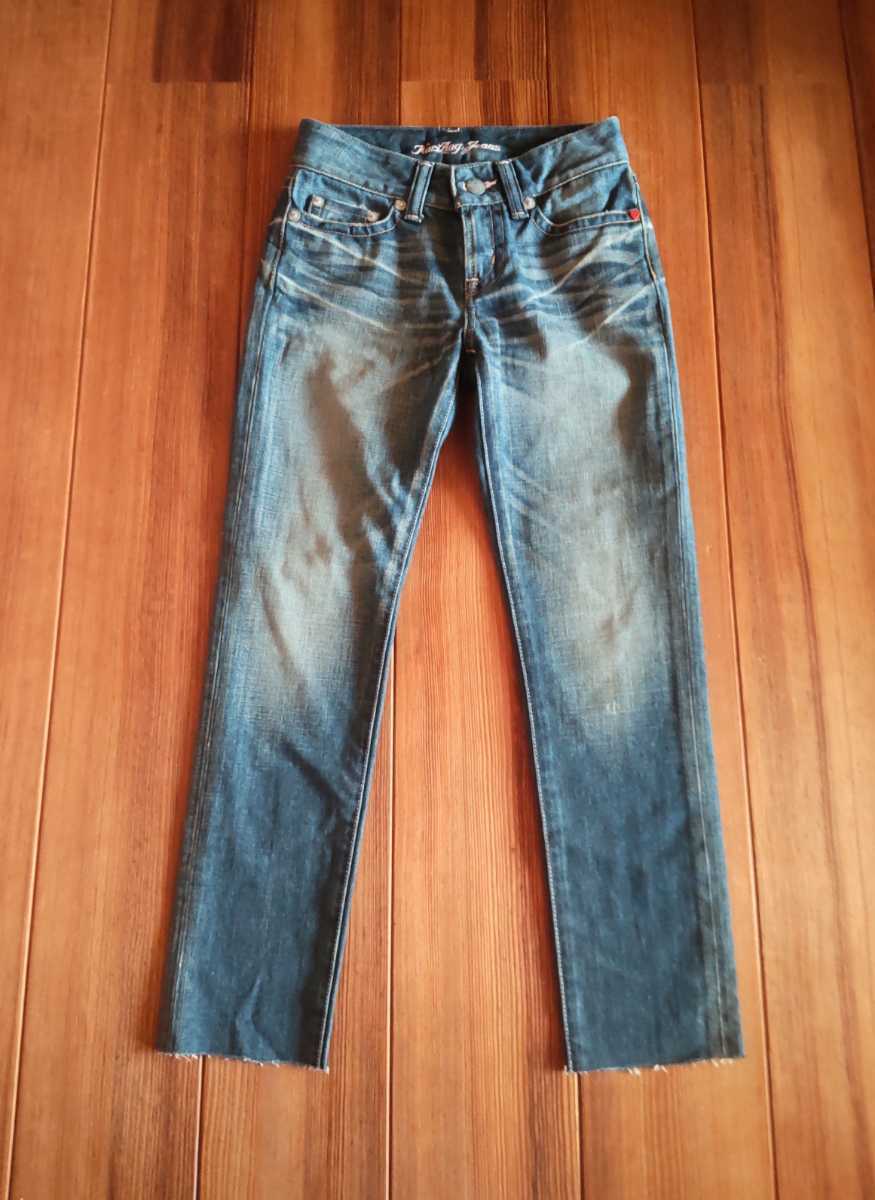 ★KariAng Jeans カリアング ジーンズ デニム 本革ラベル 24 日本製 難あり★拍卖