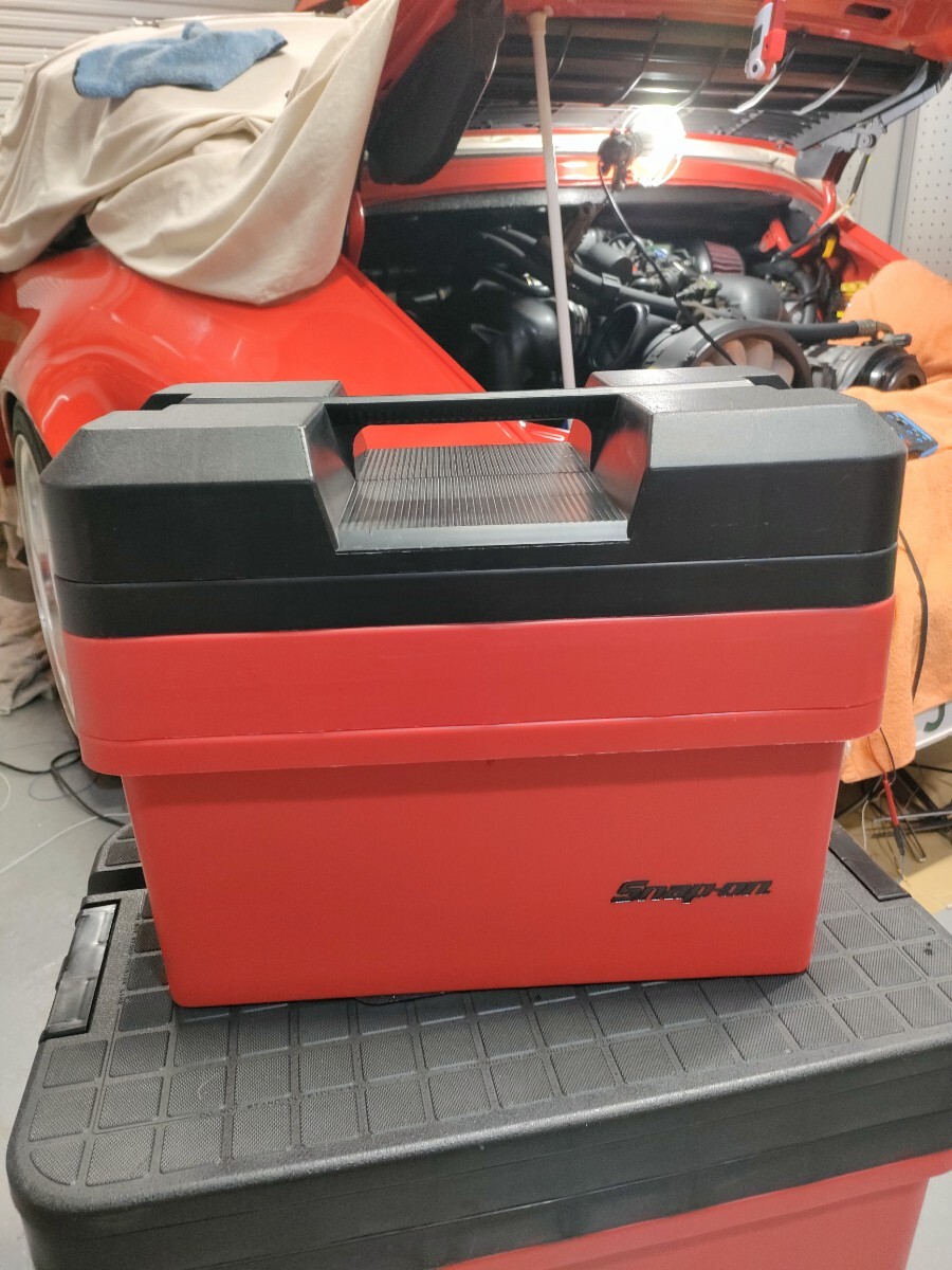 ★スナップオン Snap-on プラ製工具箱 中型ボックス 旧車 ハコスカ ケンメリ S30Z サニー110 セリカLB ドリフト サーキット走行拍卖