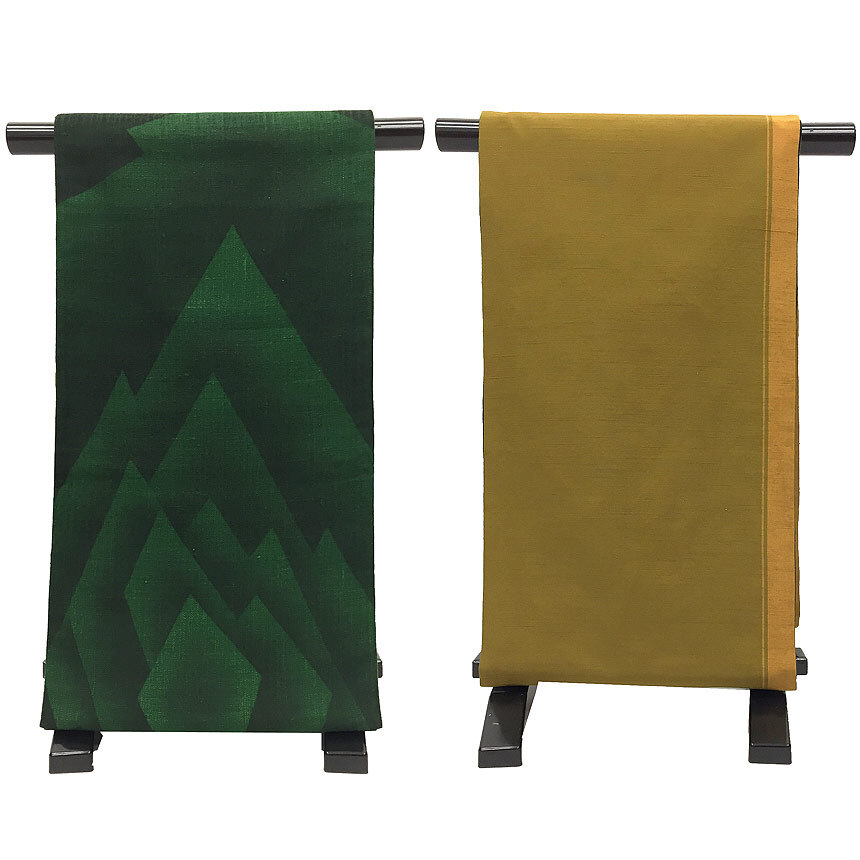 セール 京やJ155 ますいわ屋謹製 ガード加工済み 正絹 袋帯 全通柄 リバーシブル帯 両面使い 2WAY 仕立て上がり 美品拍卖