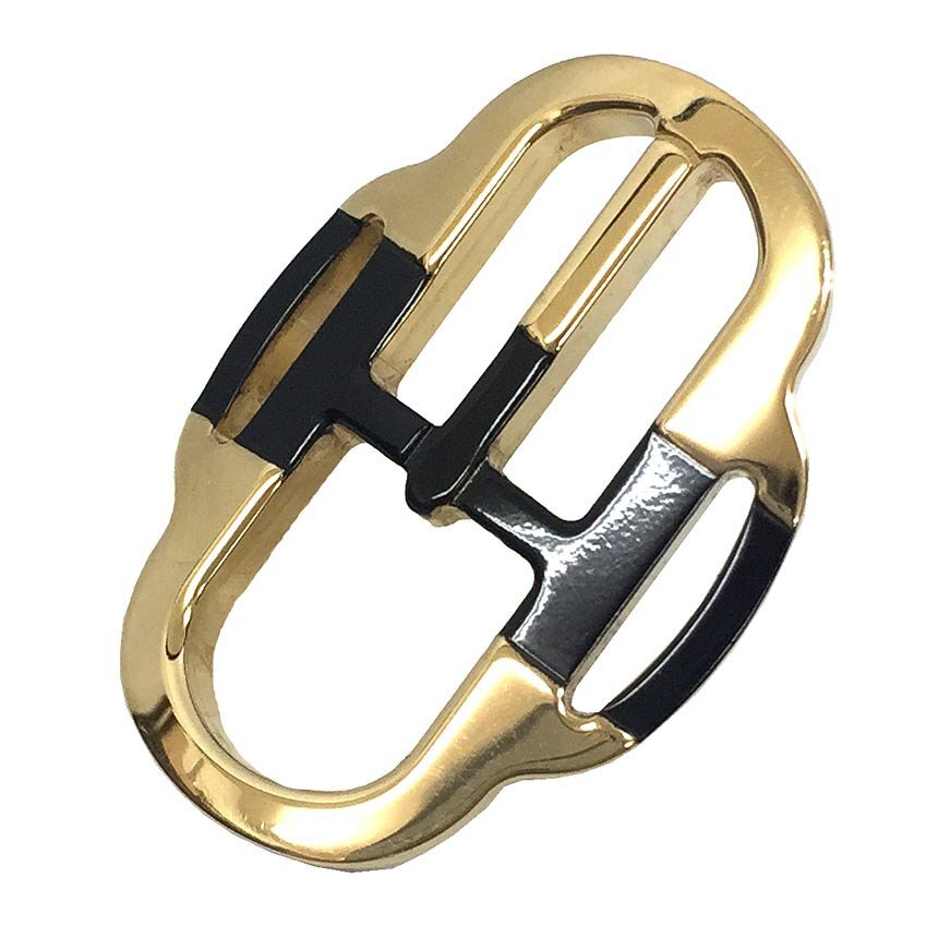 セール 全国送料無料 HERMES エルメス スカーフリング ミニ バックル ミニブークル ツイリーリング スカーフリング aq11413拍卖