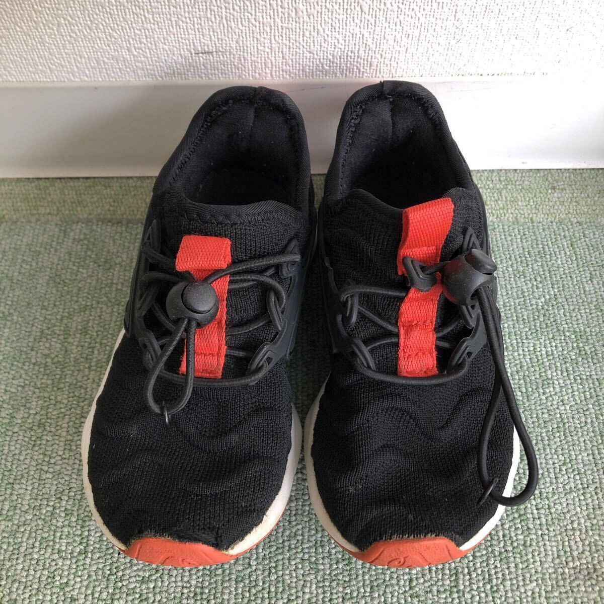 瞬足 アキレス キッズ スニーカー 18cm ブラック【Y-380】拍卖