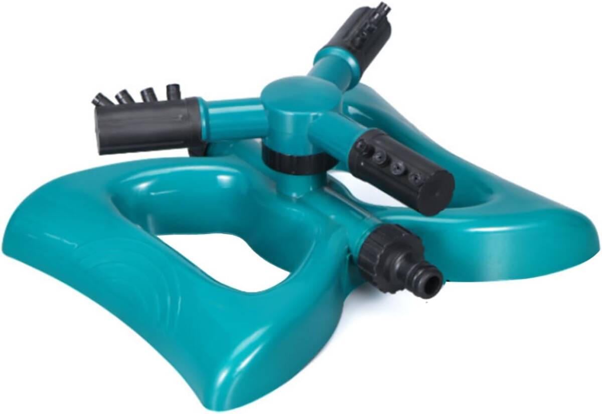 回転式 スプリンクラー 360度 自動散水 ガーデン 庭 芝生 灌漑 繋ぐだけ ガーデニング 便利グッズ ホース端継手付き拍卖