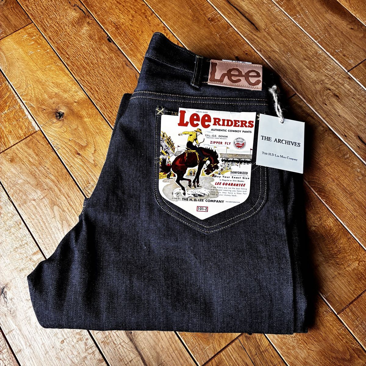 新品未使用 Lee 101Z 32×34 1954's アーカイブ 復刻 ARCHIVES拍卖