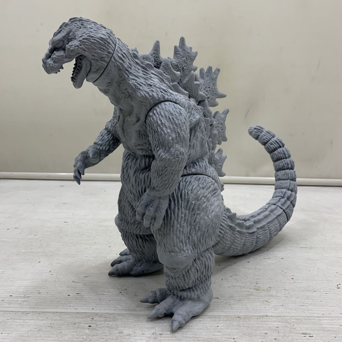 I ☆未塗装品☆ BILLIKEN ビリケン商会 1986年 ゴジラ フィギュア ソフビ 東宝 組立済 当時物 コレクション 簡易清掃済み拍卖