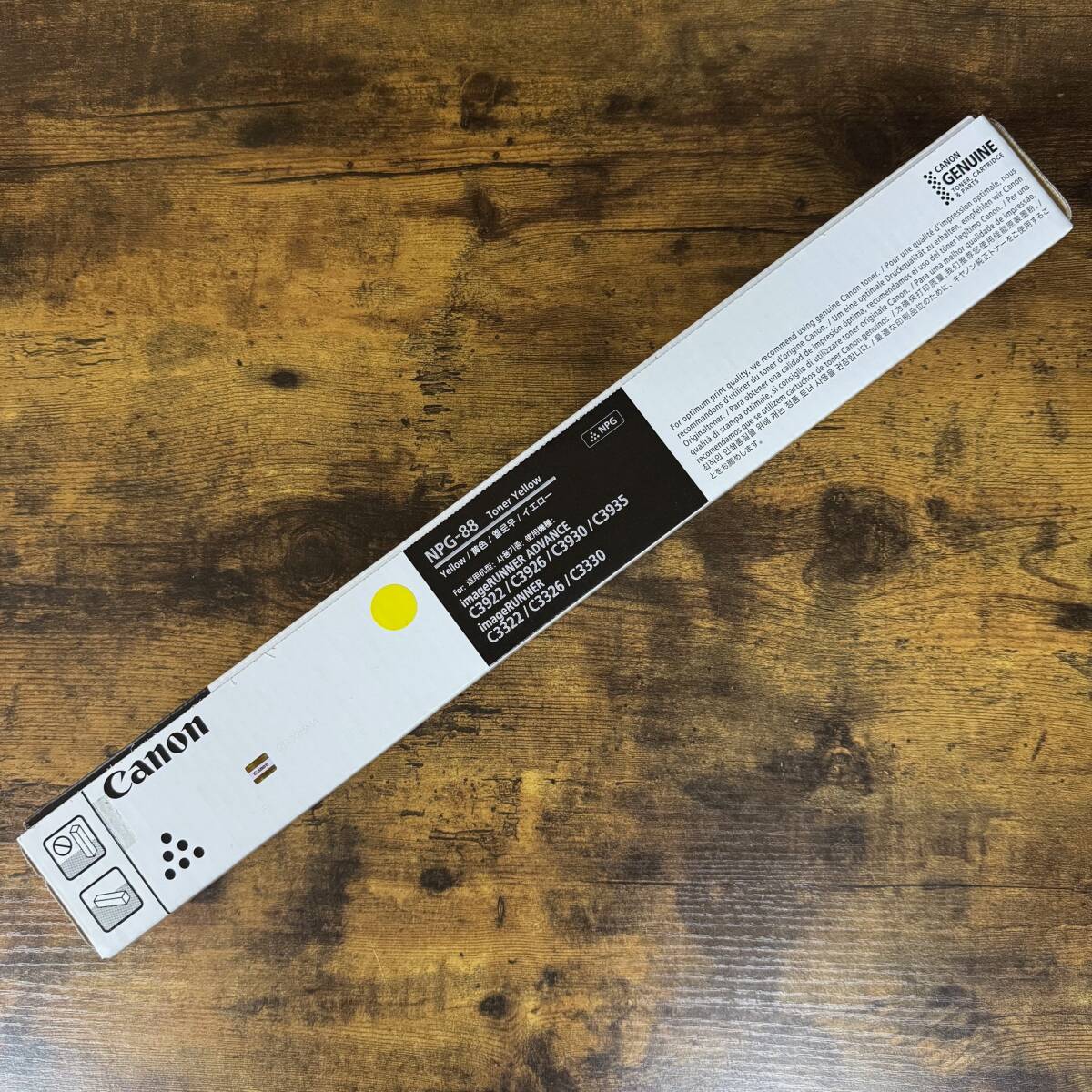 未開封品 Canon NPG-88 Toner Yellow トナーカートリッジ キヤノン NPG-88 トナー カートリッジ イエロー拍卖