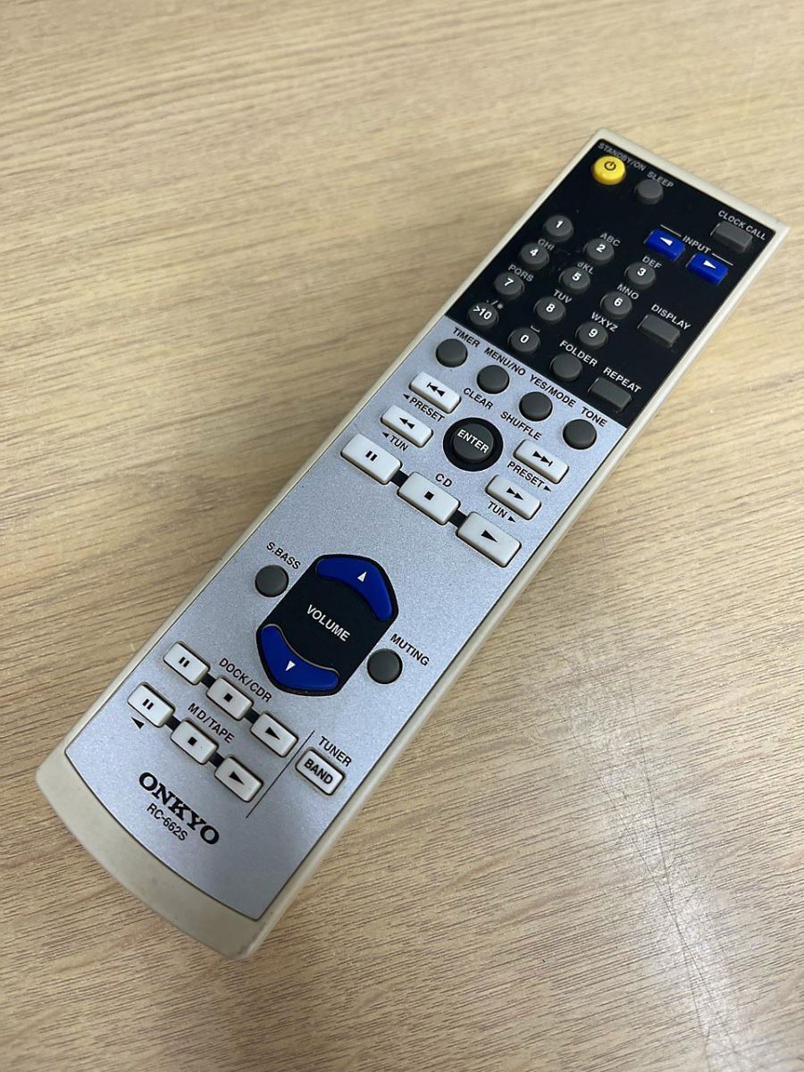 ONKYO オンキョー リモコン オーディオ RC-662S拍卖