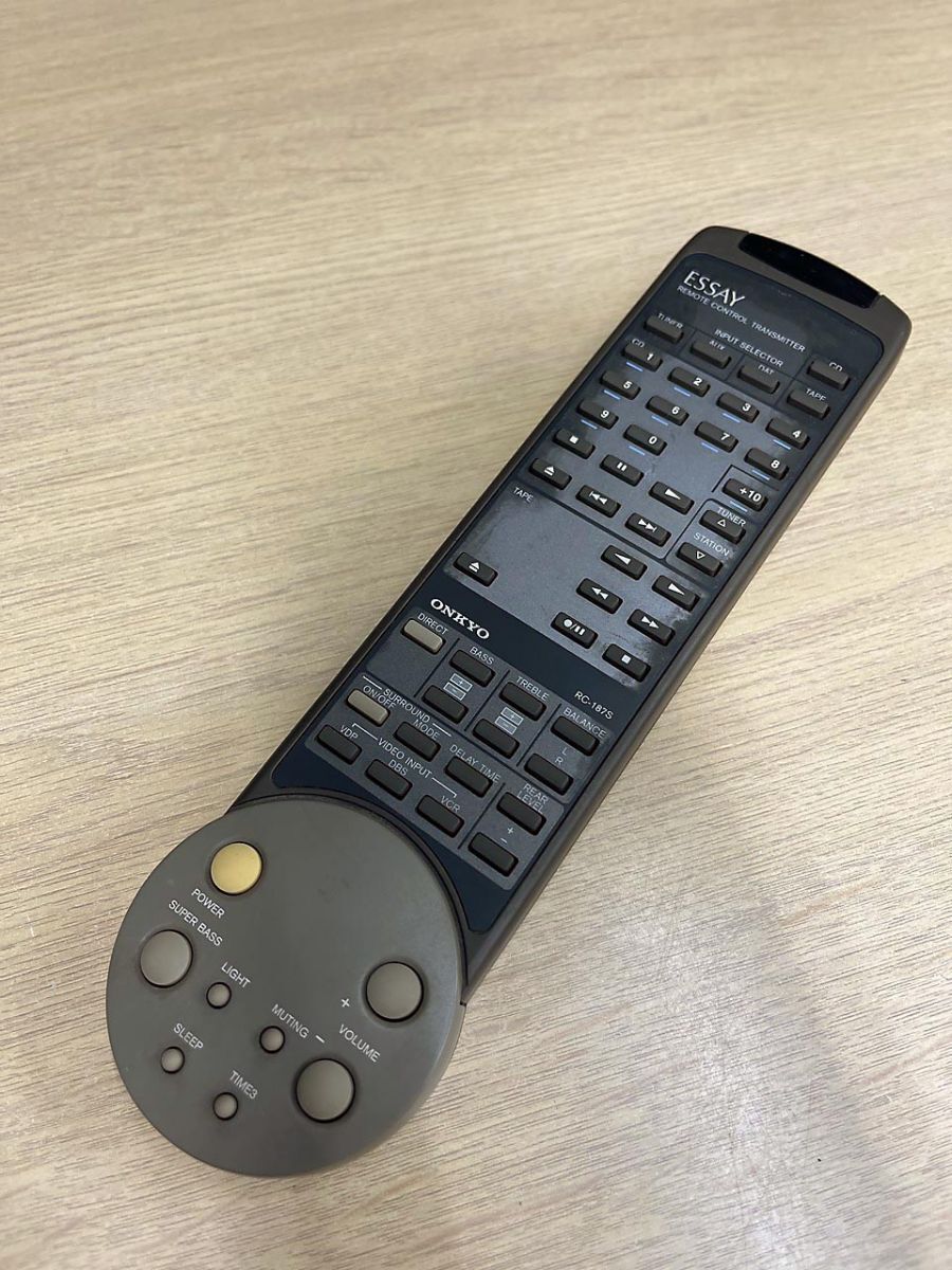 ONKYO オンキョー リモコン オーディオ RC-187S拍卖
