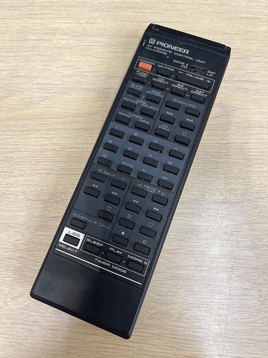 Pioneer パイオニア リモコン オーディオ CU-AX008拍卖