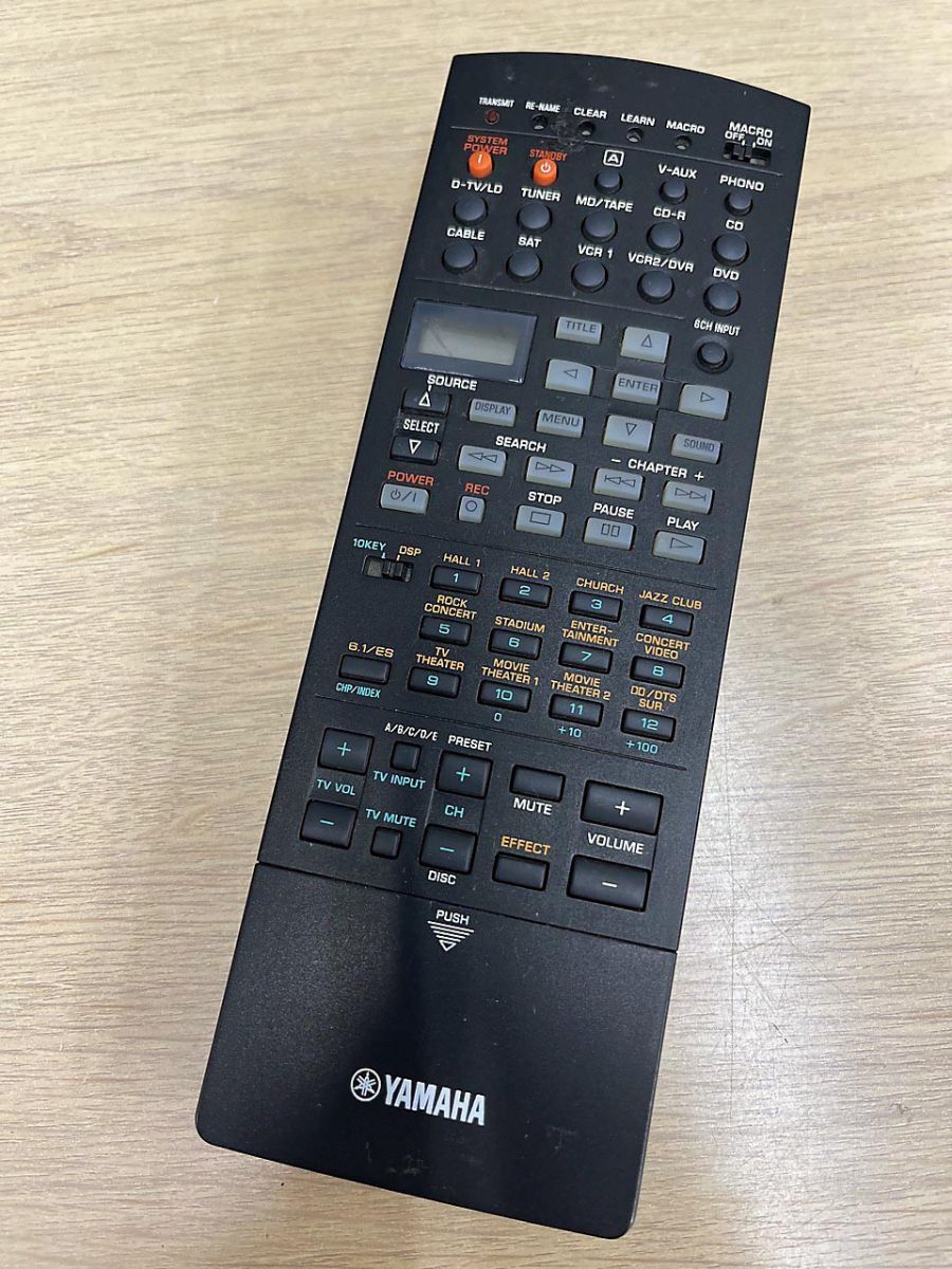 YAMAHA ヤマハ リモコン RAV221 ※電池フタなし拍卖