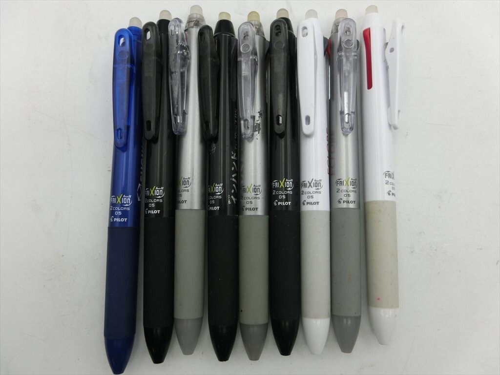 【BS18-66】【送料無料】PILOT パイロット/フリクションボールペン 9点セット/事務用品 文房具 筆記用具/※傷、汚れ有拍卖