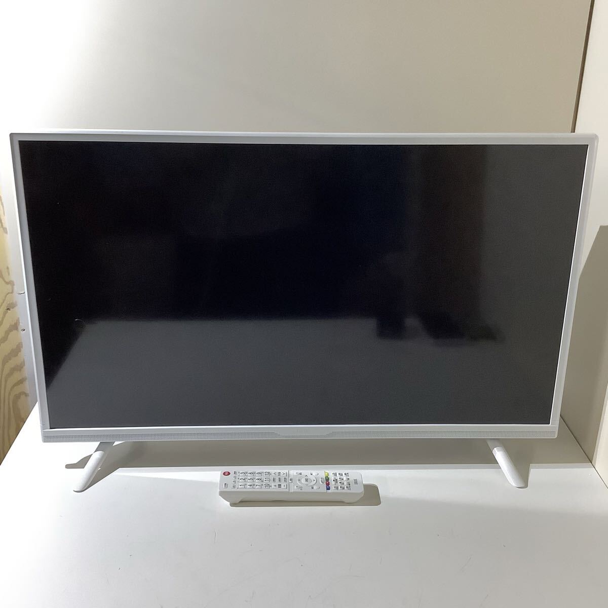 【初期化済み】IREI アイリー FFF SMART LIFE CONNECTED 32V型 液晶テレビ FFF-TV32WWH2 ホワイト miniB-CAS/リモコン付き 中古品拍卖