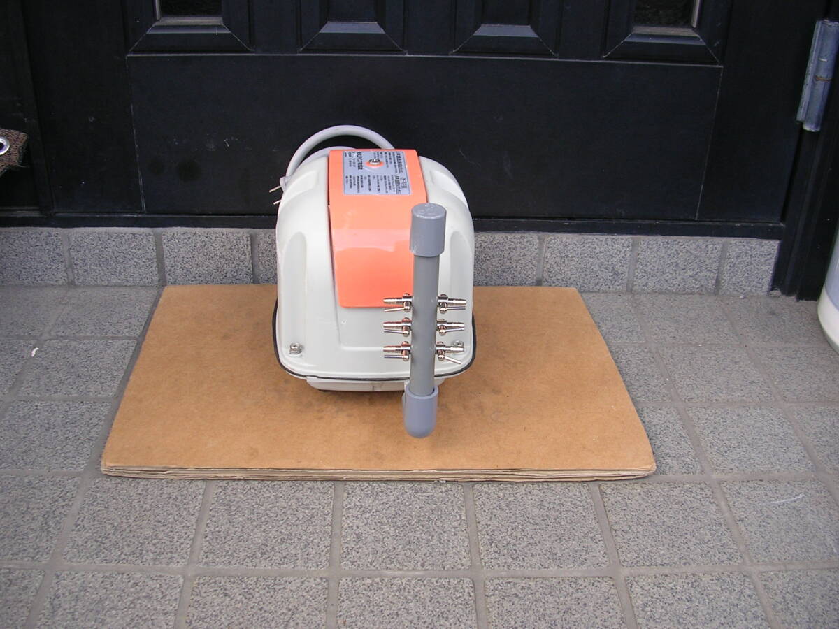 安永 AP-40P 6孔分岐管付エアーポンプ 使用約1年拍卖