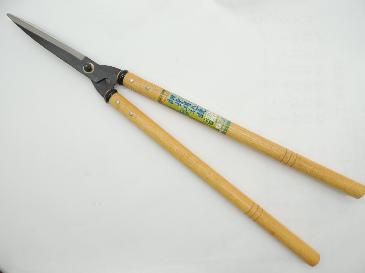 刈王 細身 刈込鋏 165ミリ 大 木柄460ミリ 1丁 JAN 4931999700854 KO-12T 苅込 カリコミ 刈り込み 刈込 ふとえだきりはさみ かりこみ拍卖