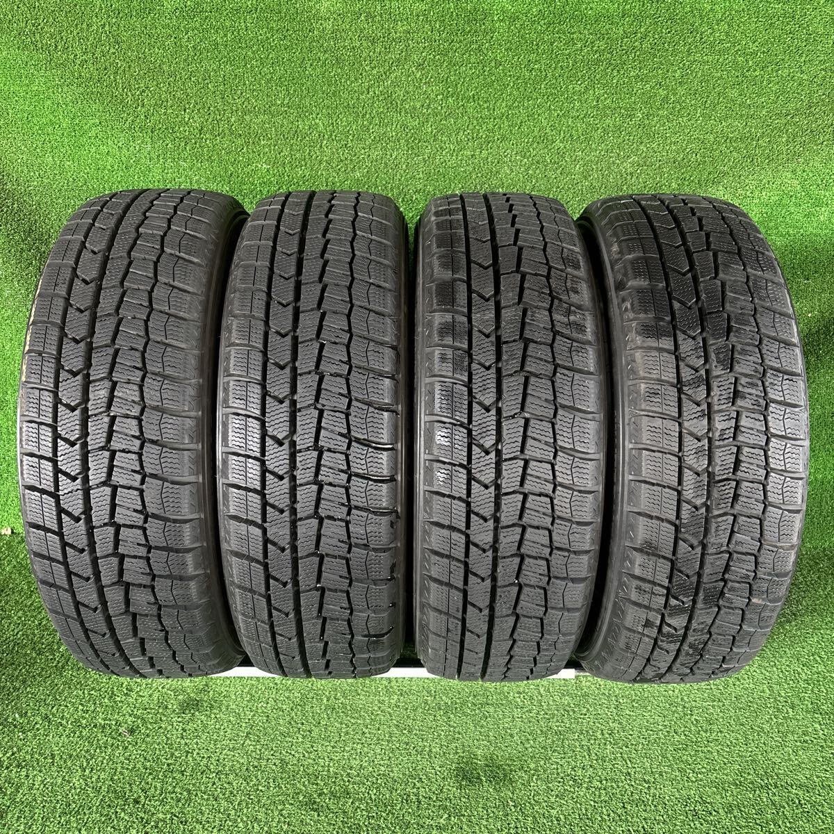 【890】165/55R14 DUNLOP WINTERMAXX WM02 2020年製 7分山 4本セット拍卖