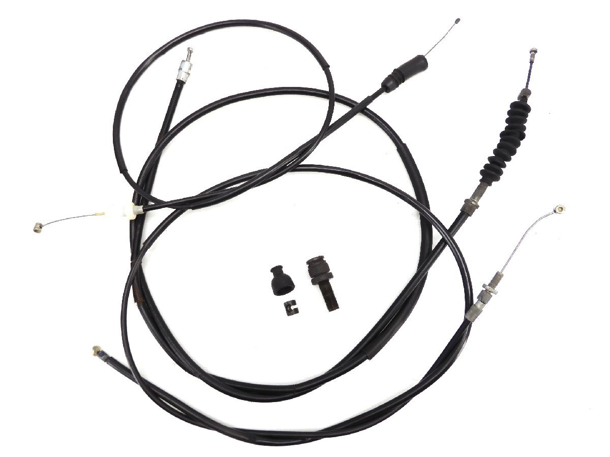 0@1045【評価A】 BMW K100RS 純正 ワイヤー ケーブル まとめ セット アクセル クラッチ チョーク拍卖