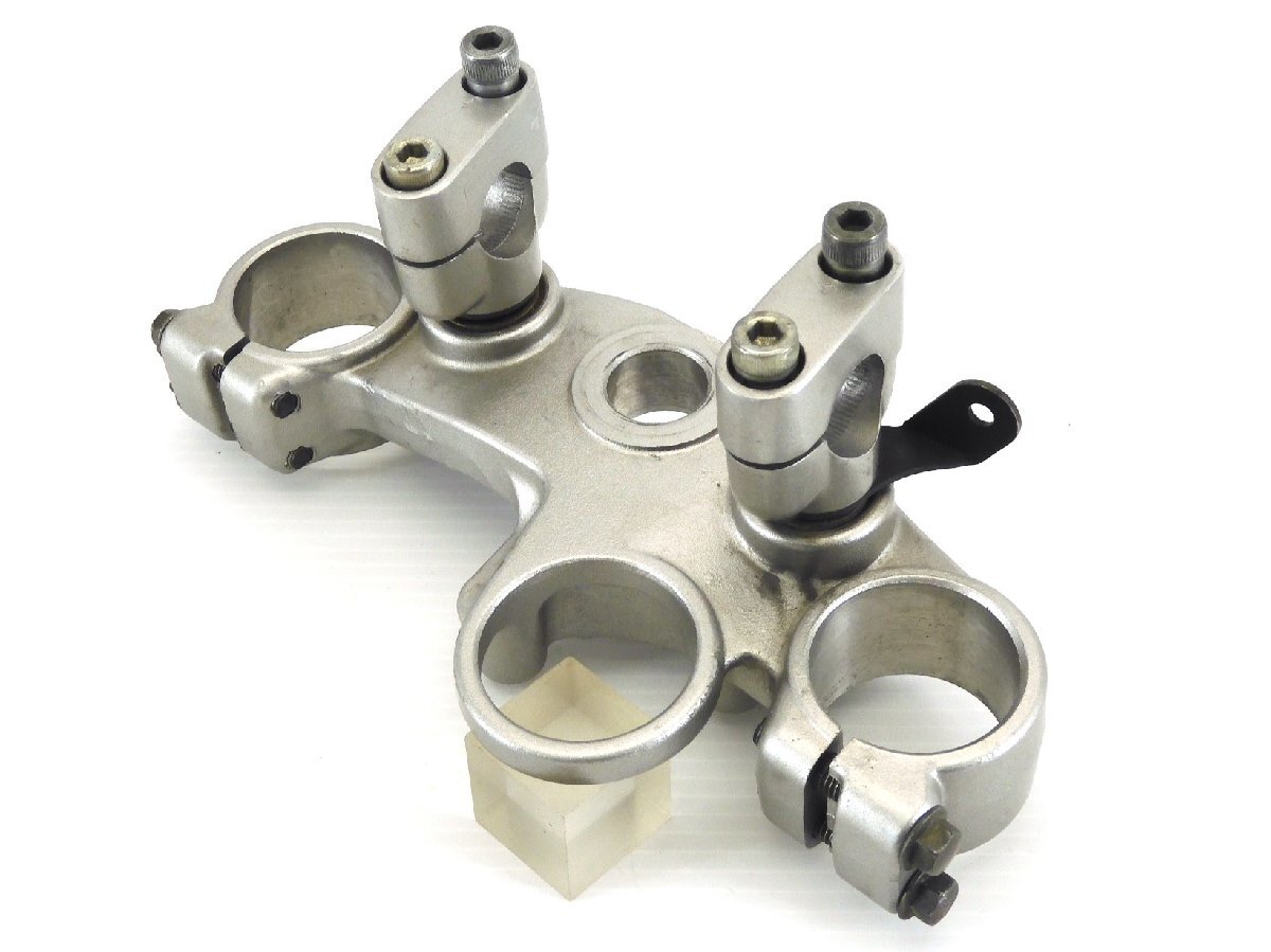 60@1059【評価S】 YAMAHA ヤマハ XT660X 実動 純正 トップブリッジ 三つ又 Φ43 ハンドルポスト クランプ ASSY 5VK F-2 XT660 XT660R拍卖